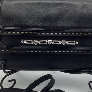 Vintage Brighton Crossbody Wallet Bag